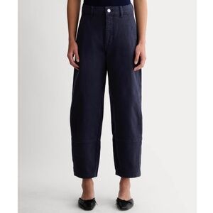 Everlane Organic Cotton Barrel Leg Utility Pants Size 12